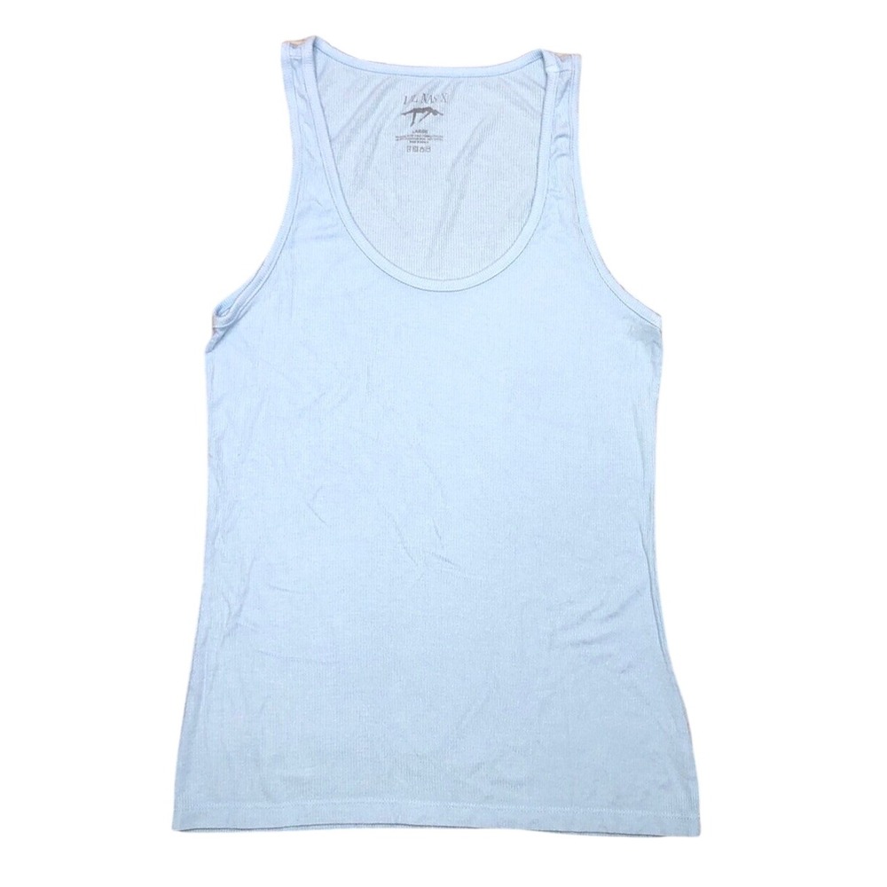 Lil Nas X Tank Top Women's L Baby Blue Ribbed NEW